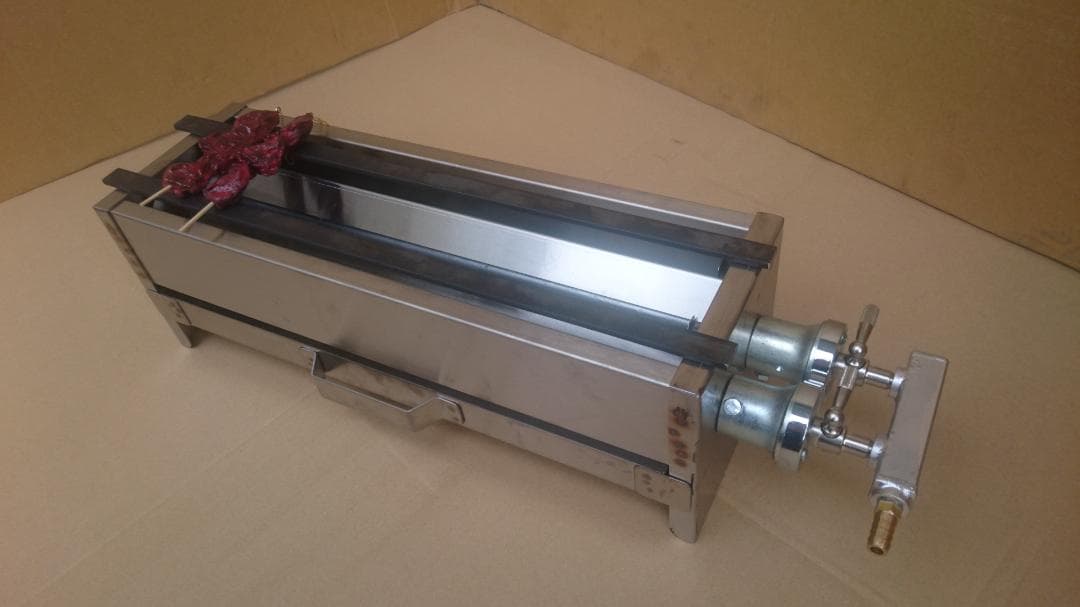 新品 値下げ5 串焼き機 焼鳥器 五平餅 LP プロパンガス 炉端焼き やきとり