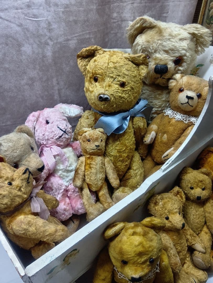 ♥ドイツからやって来た優しいお顔の　アンティーク　テディベア♥