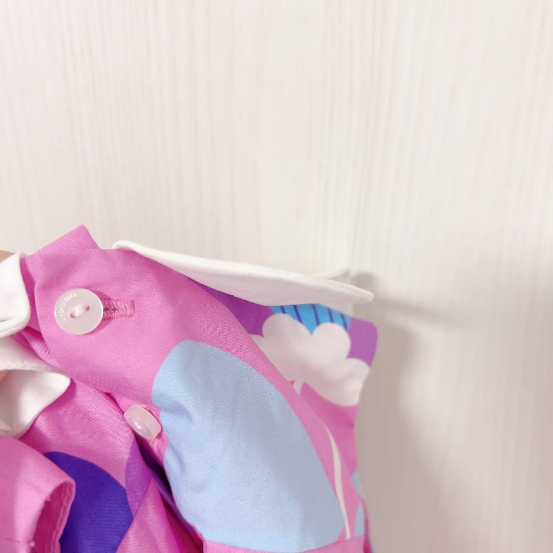 【新品・タグなし】jacadi トラペーズワンピース 6M