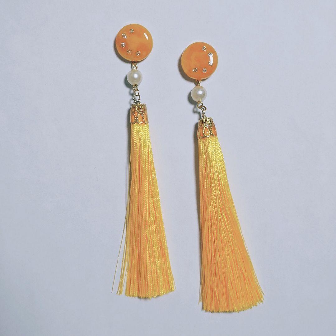 【1184】タッセルピアス•イヤリング