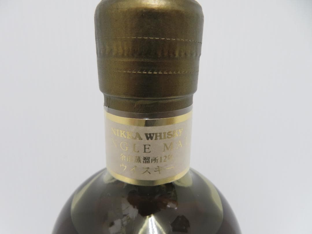 古酒　ニッカ　yoichi　余市　12年　シングルモルト　未開栓　　　　　017