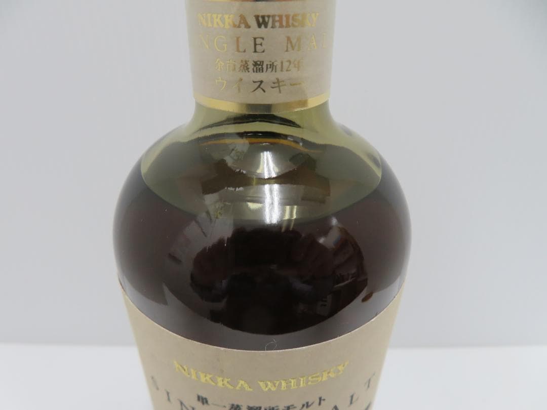 古酒　ニッカ　yoichi　余市　12年　シングルモルト　未開栓　　　　　017