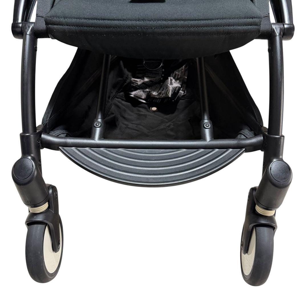 【良品】BABYZEN YOYO2 6+ ブラック ベビーカー 軽量 27-20