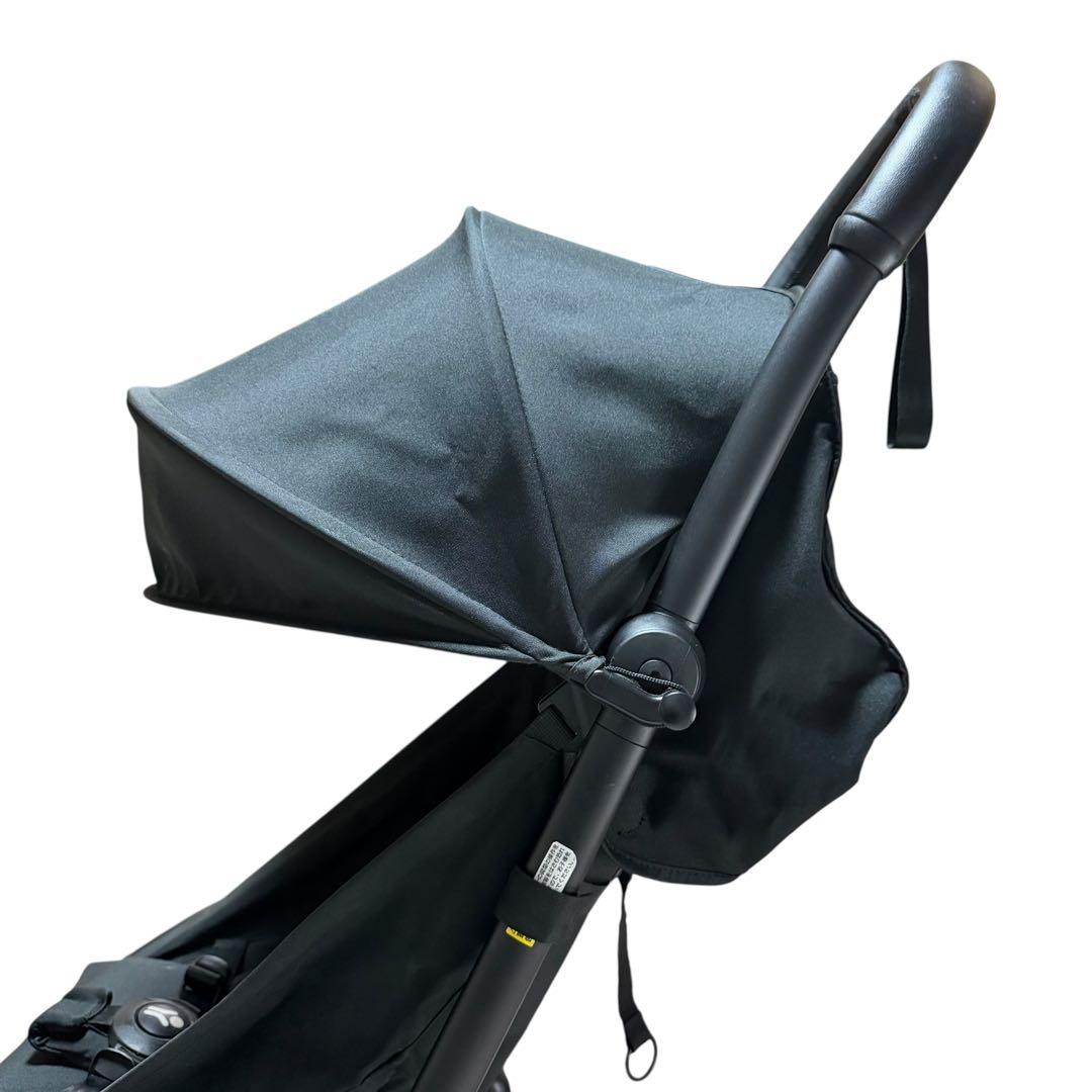 【良品】BABYZEN YOYO2 6+ ブラック ベビーカー 軽量 27-20