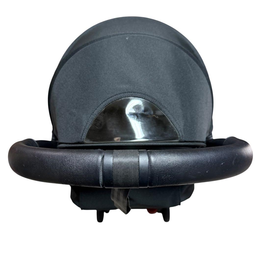 【良品】BABYZEN YOYO2 6+ ブラック ベビーカー 軽量 27-20