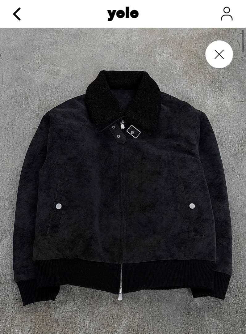 【YOLO】3wayボア襟キルティングジャケット TO1579