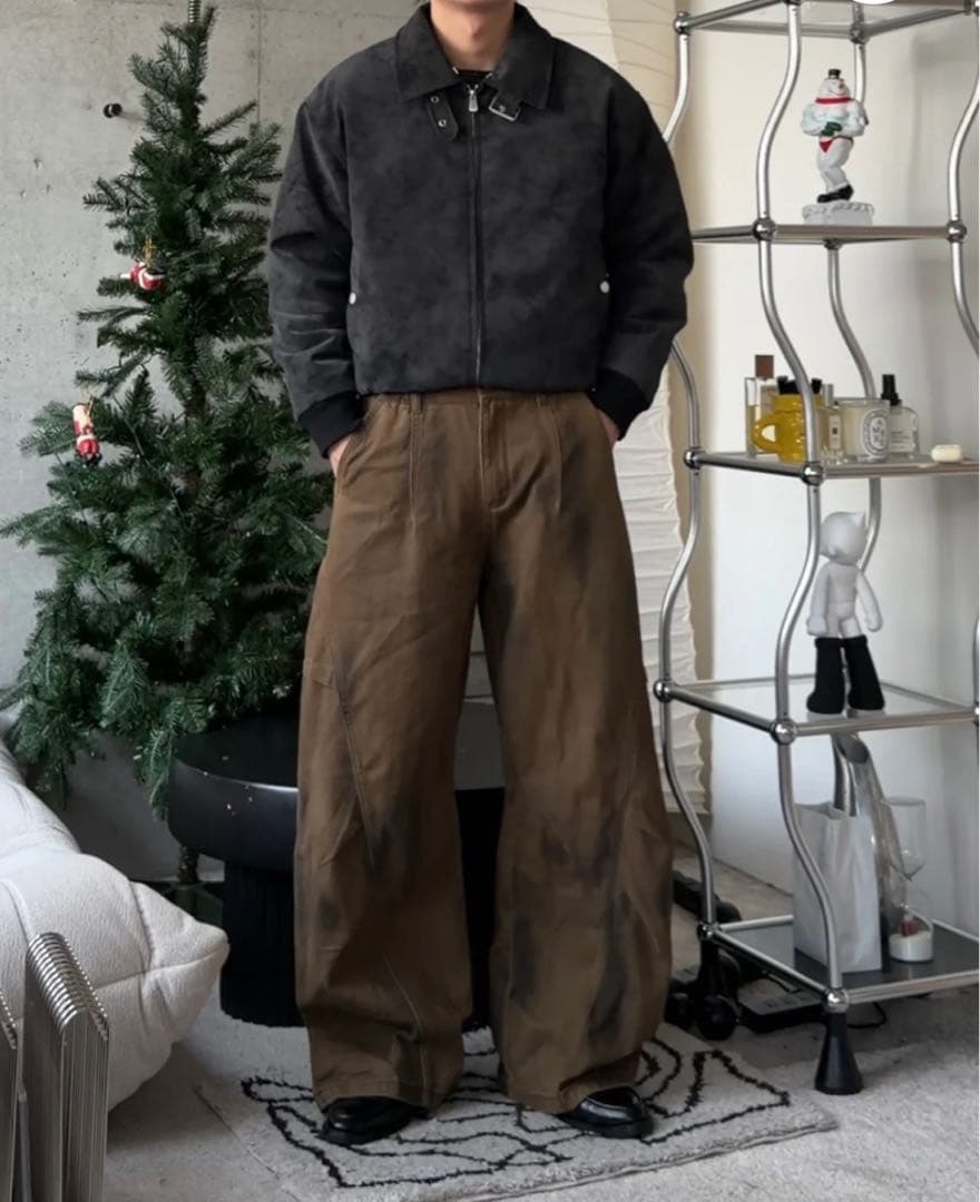 【YOLO】3wayボア襟キルティングジャケット TO1579