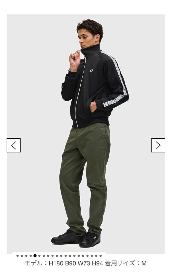 FRED PERRY(フレッドペリー) トラックジャケット　ネイビー　M