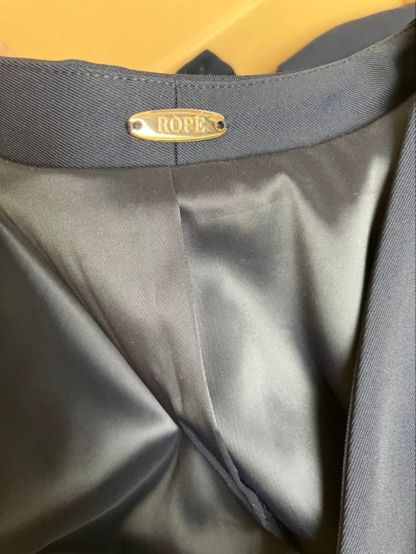 ROPE ノーカラーVジャケット パンツスーツ 38