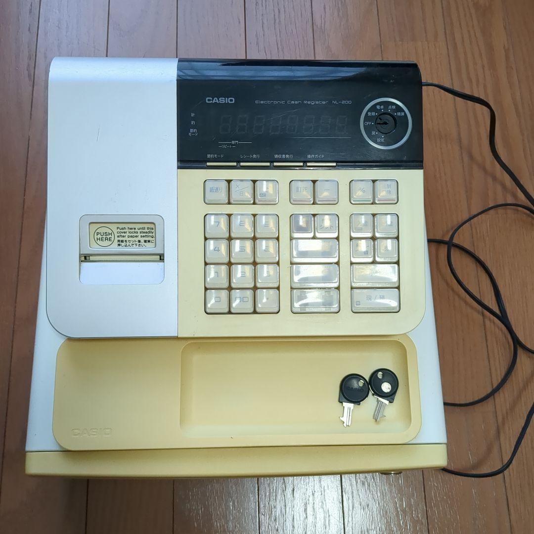 CASIO カシオ 電子レジスターNL-200 キッチンカー イベント フェス