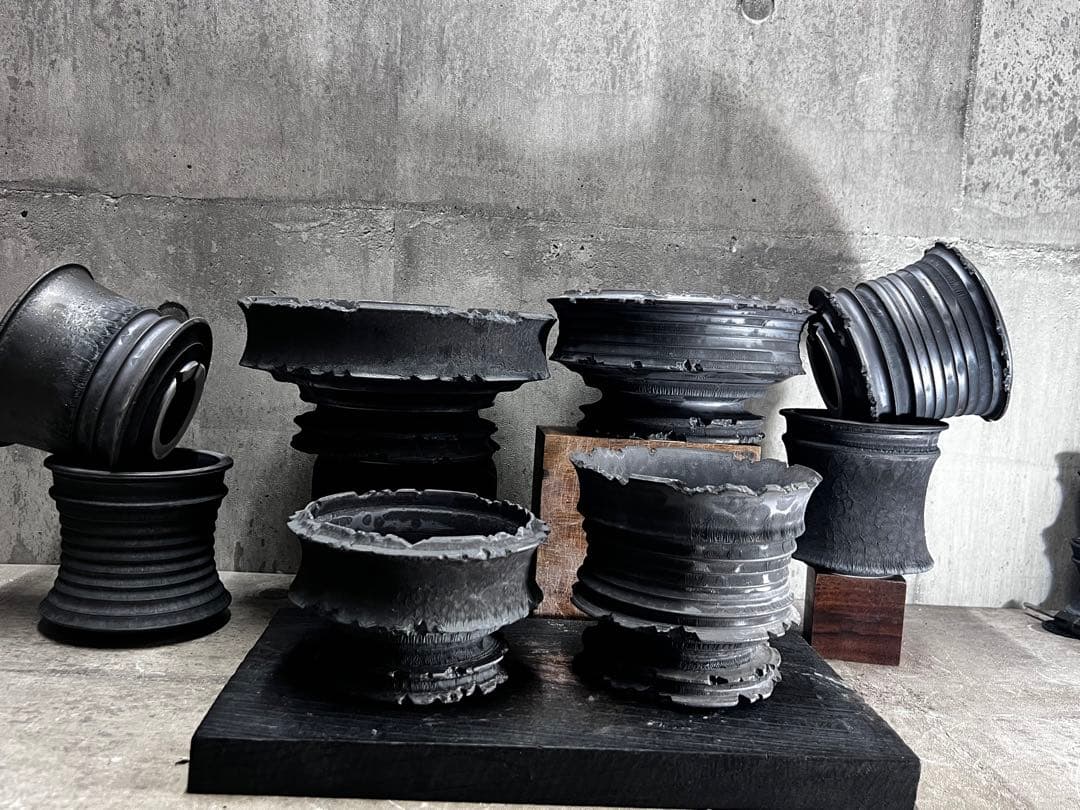 手作植木鉢   検（ 塊根植物 グラキリス パキプス アガベ)