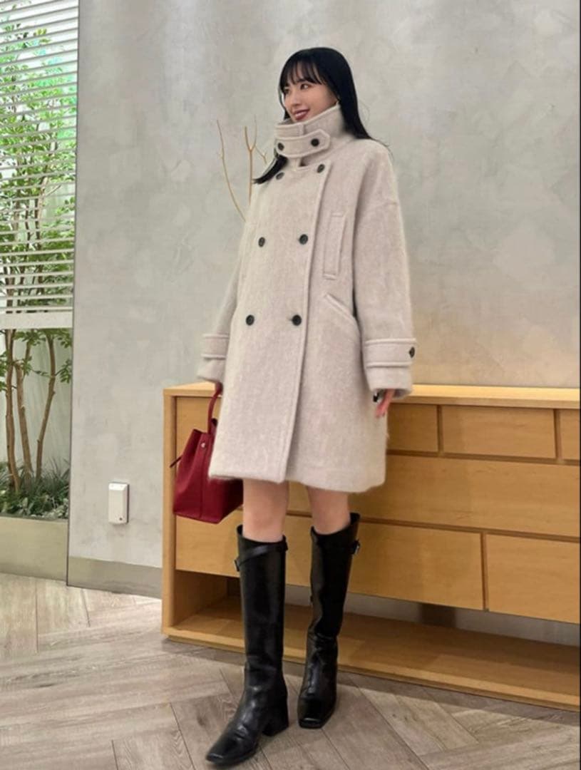 【週末限定価格】FRAY I.D バルマカンハーフコート