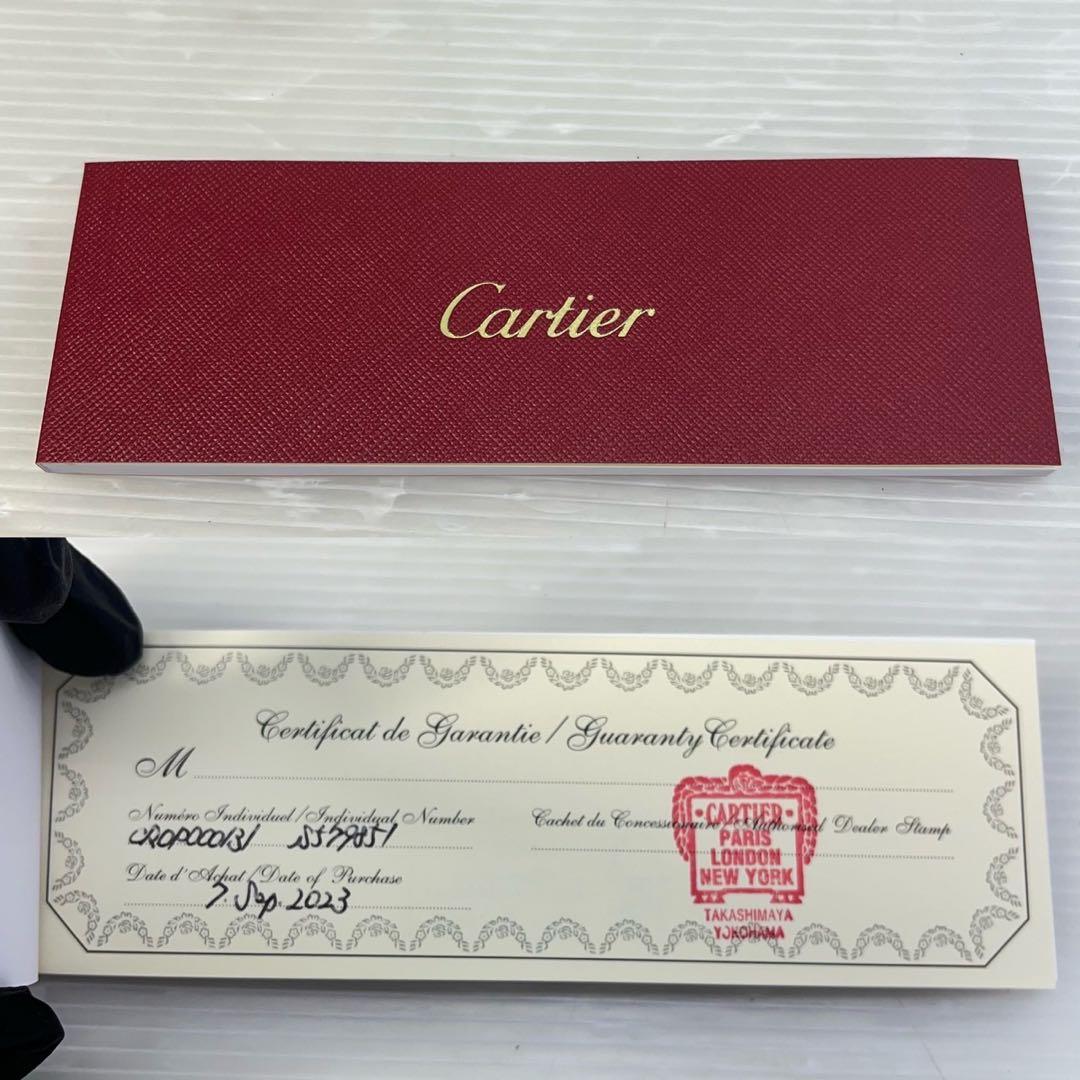 ☆カルティエ ボールペン空き箱☆ペンケース 空箱 リボン