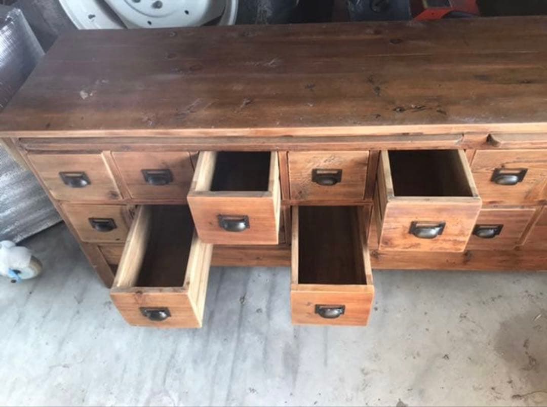 ノットアンティークス　関家具　クラッシュゲート　チェスト