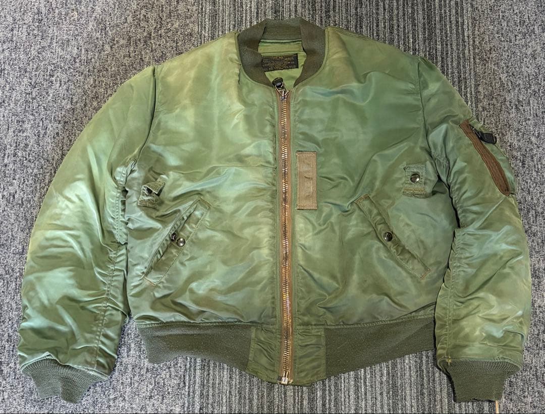 BUZZ RICKSON MA-1 初期1st M品番 M11128 オリーブ