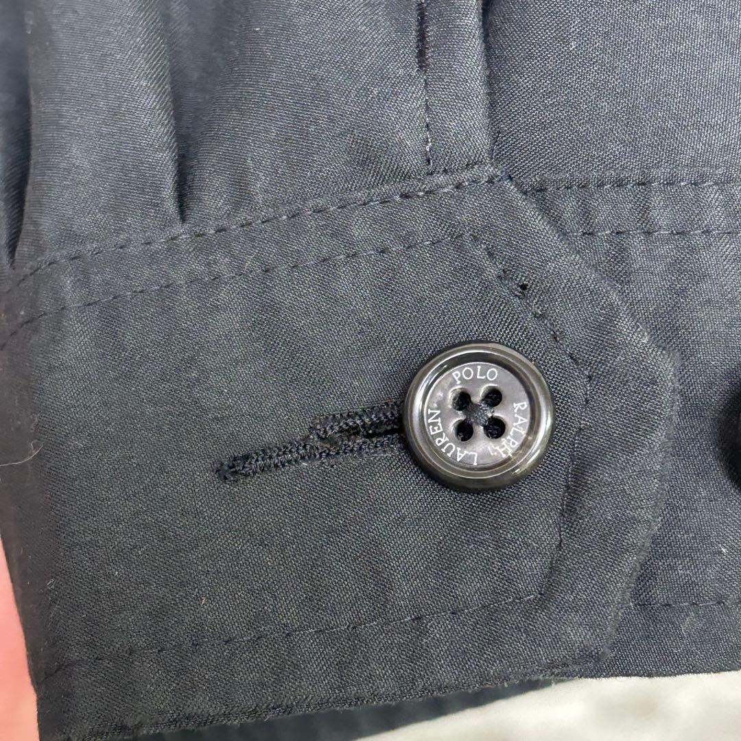 極美品　Polo Ralph Lauren スイングトップ　ブラックジャンパー