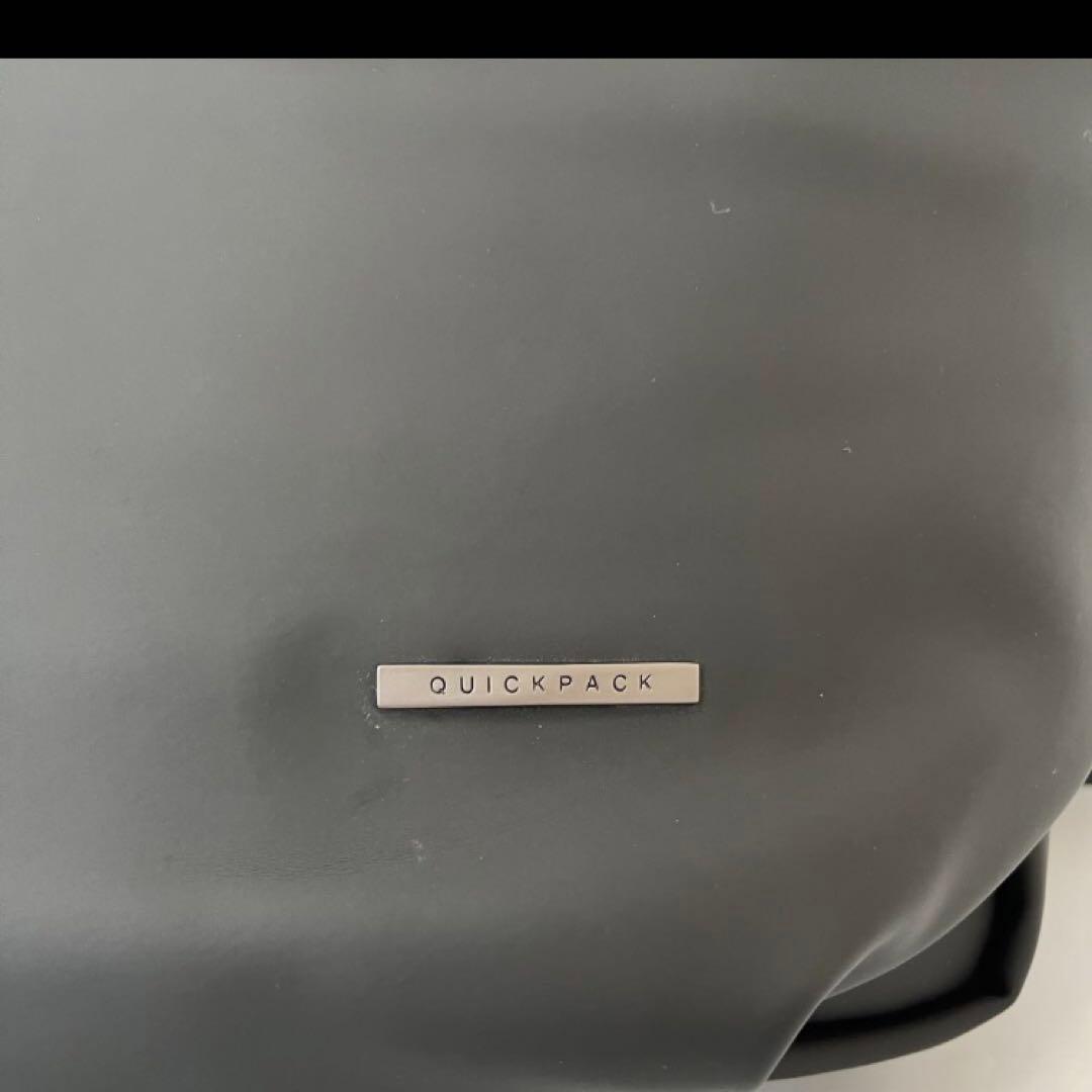 QUICK PACK ボディバッグ ブラック 撥水