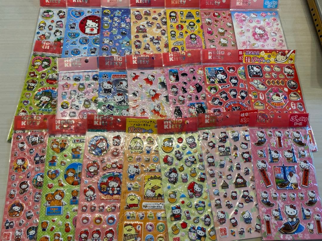 サンリオ ぷっくりシール 21シートセット