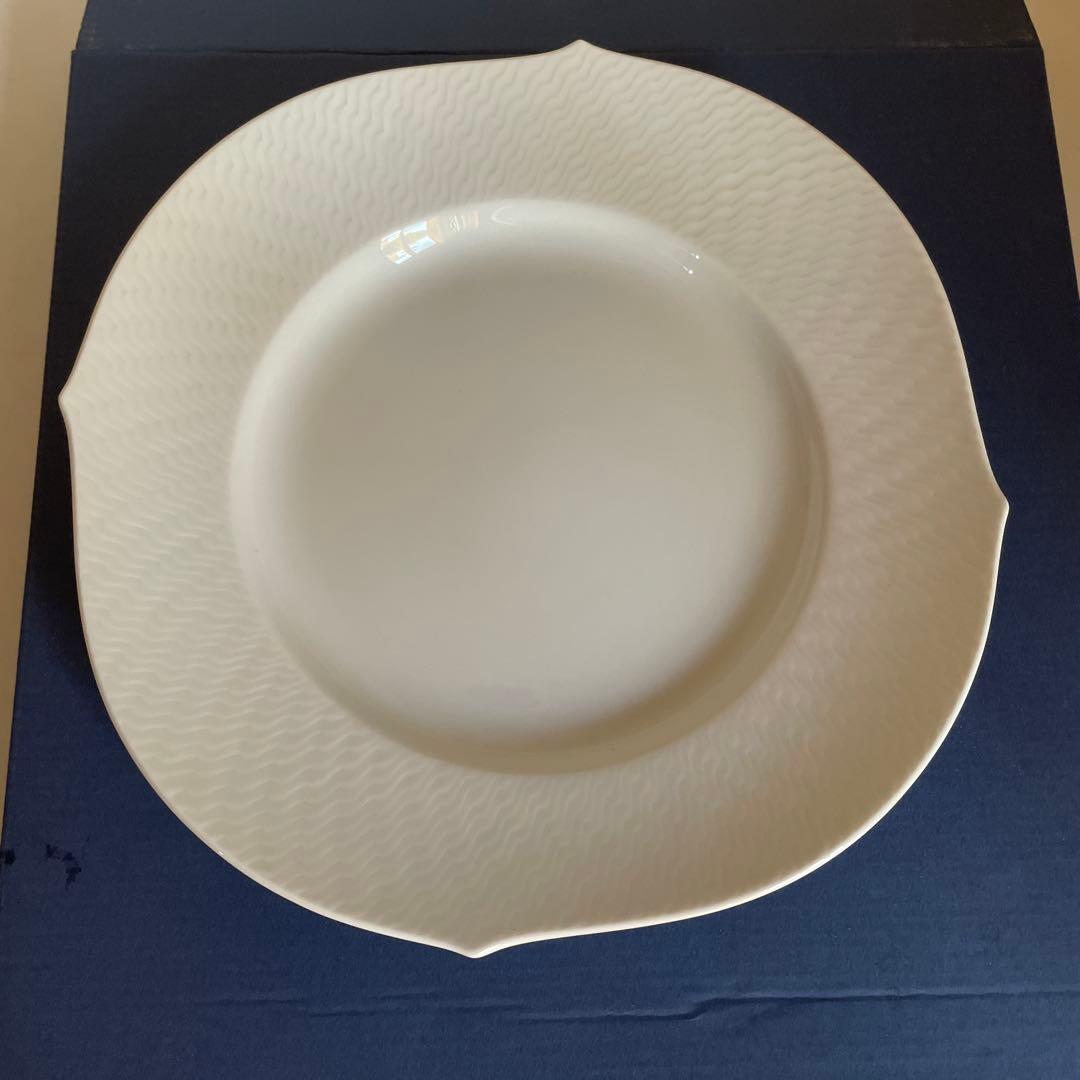 【未使用】マイセン　波の戯れ　プレート