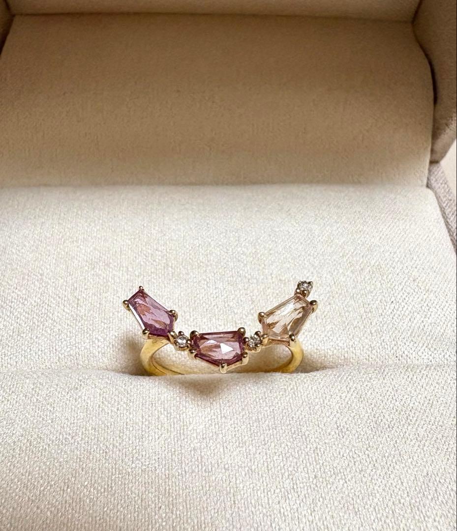 TIM様　ARTIDAOUD 「eden」 マルチサファイアリング　美品