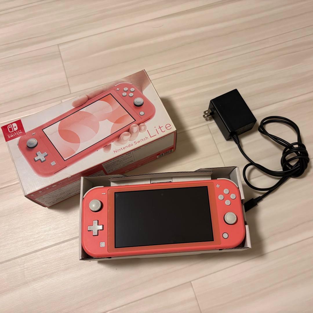 Nintendo Switch Lite 本体 コーラル ピンク