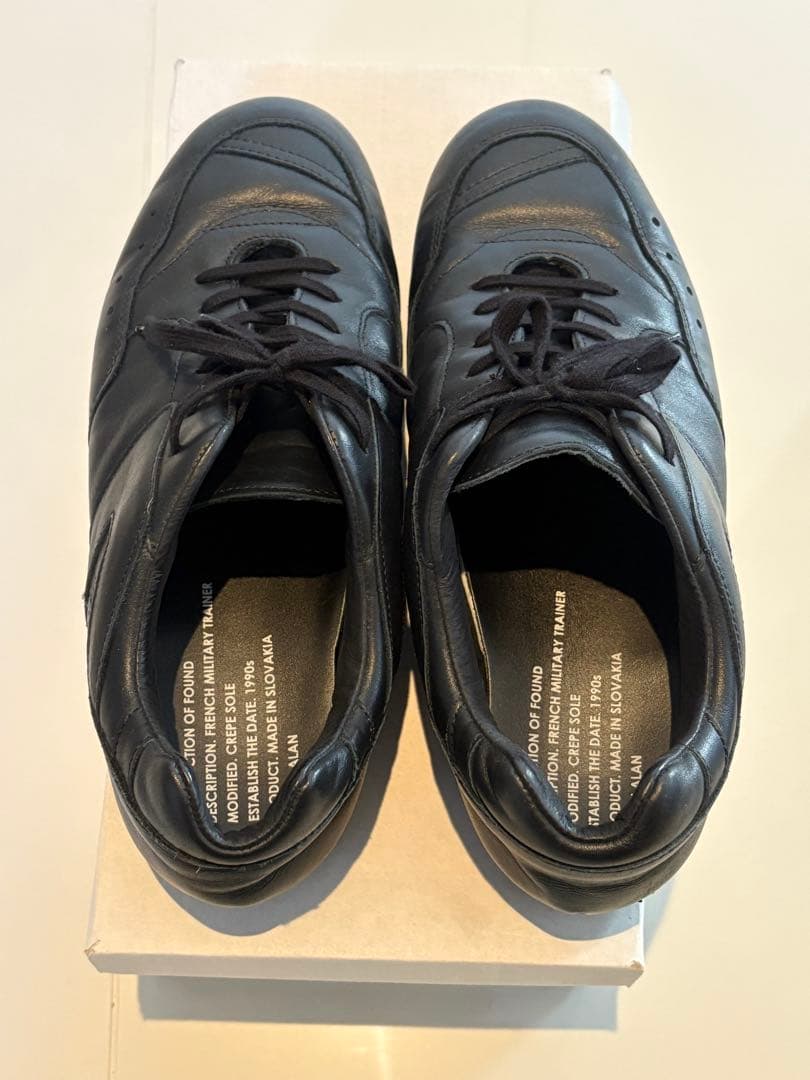 REPRODUCTION OF FOUND メンズ　レザースニーカー