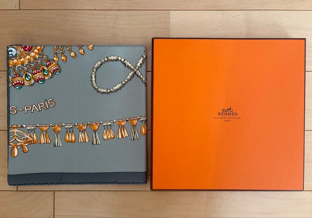 8*4様 ⭐️新品⭐️ヴィンテージ エルメス スカーフ カレ90 砂漠のアクセサ