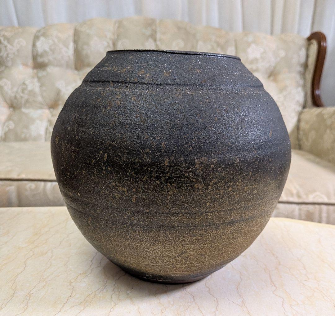 【未使用】備前焼き　『森本桂』作　壺