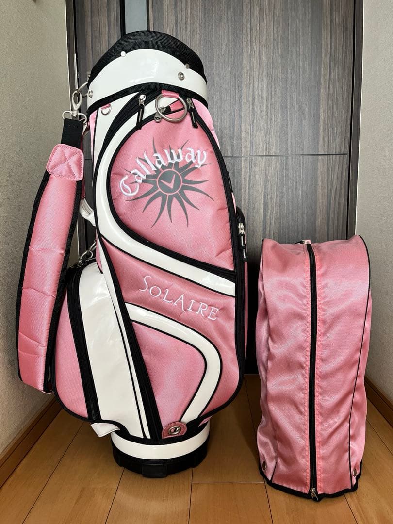 美品キャロウェイ　大人気　solaire ソレイユ/ソレイル　キャディバッグのみ