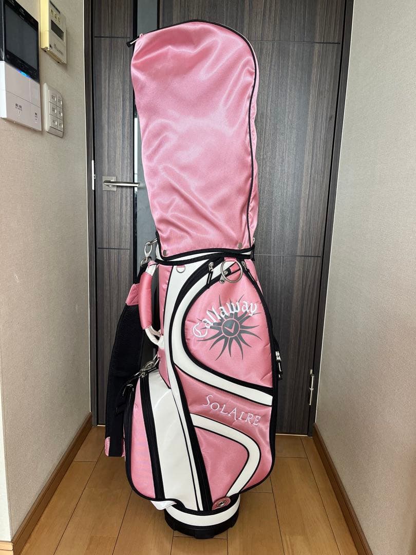 美品キャロウェイ　大人気　solaire ソレイユ/ソレイル　キャディバッグのみ