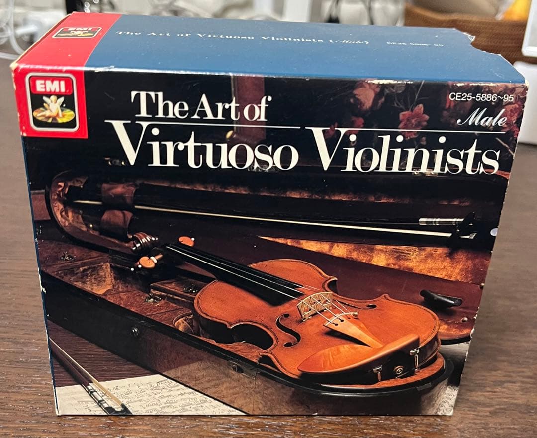 ヴァイオリンの巨匠達-男性篇CD10枚組