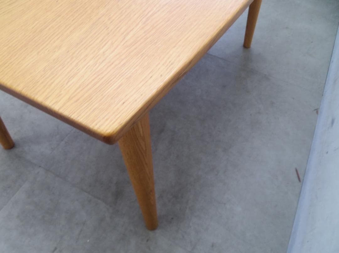 美品■柏木工■シビルシリーズ■無垢ナラ材■ダイニングテーブル■120幅■高級■