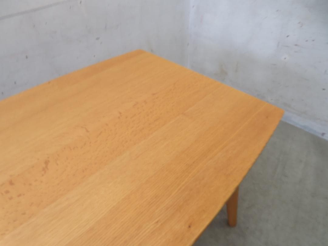 美品■柏木工■シビルシリーズ■無垢ナラ材■ダイニングテーブル■120幅■高級■