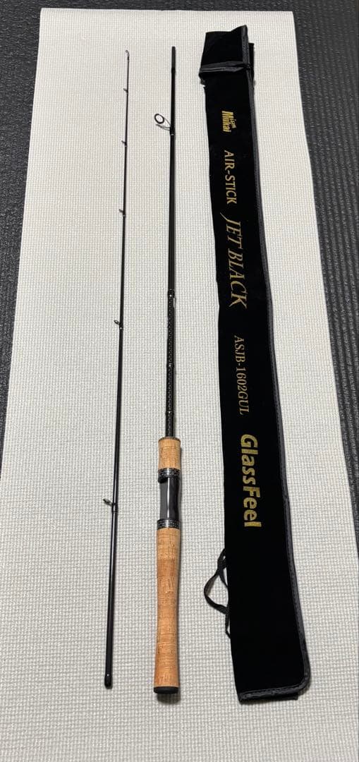 【美品】ムカイ　エアースティック　ジェットブラック グラスフィール(保証書付)