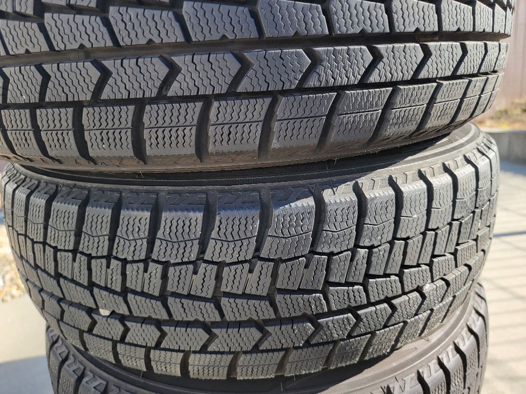 15インチ スタッドレス ブラックスポークタイヤ