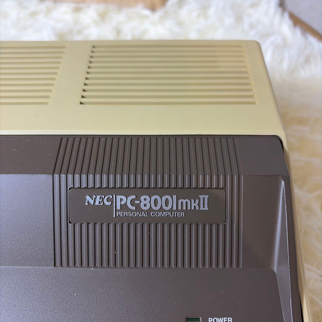 【希少】NEC pc-8001mkⅡ mk2 パーソナルコンピュータ　元箱付