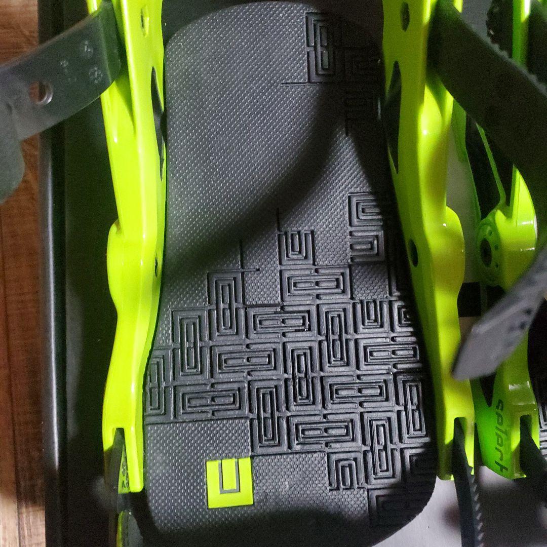 NOW スノーボード ビンディング グリーン/ブラック　select　M