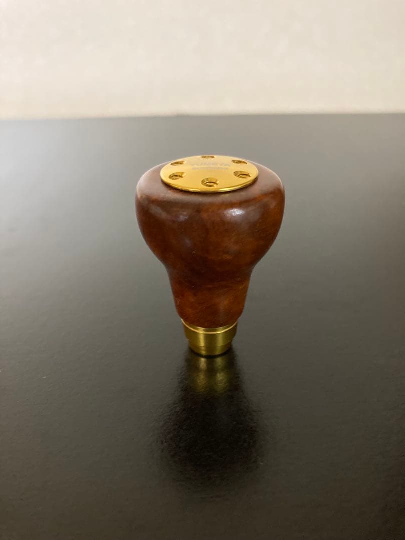 【美品】夢屋 花梨 ハンドルノブ