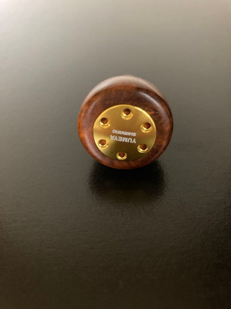 【美品】夢屋 花梨 ハンドルノブ