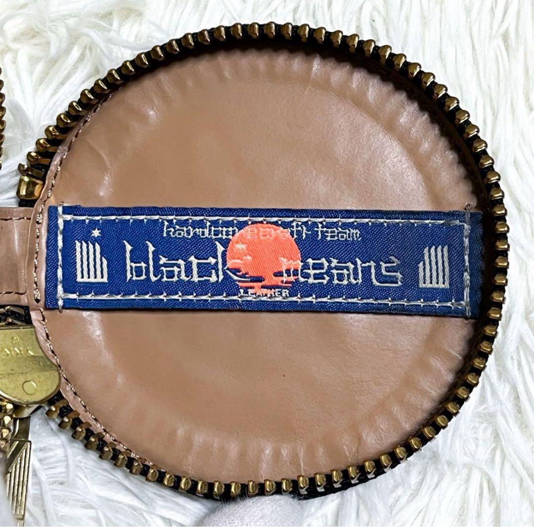 美品 ブラックミーンズ ケース レザー 刺繍 小物入れ 渋谷龍太着用モデル