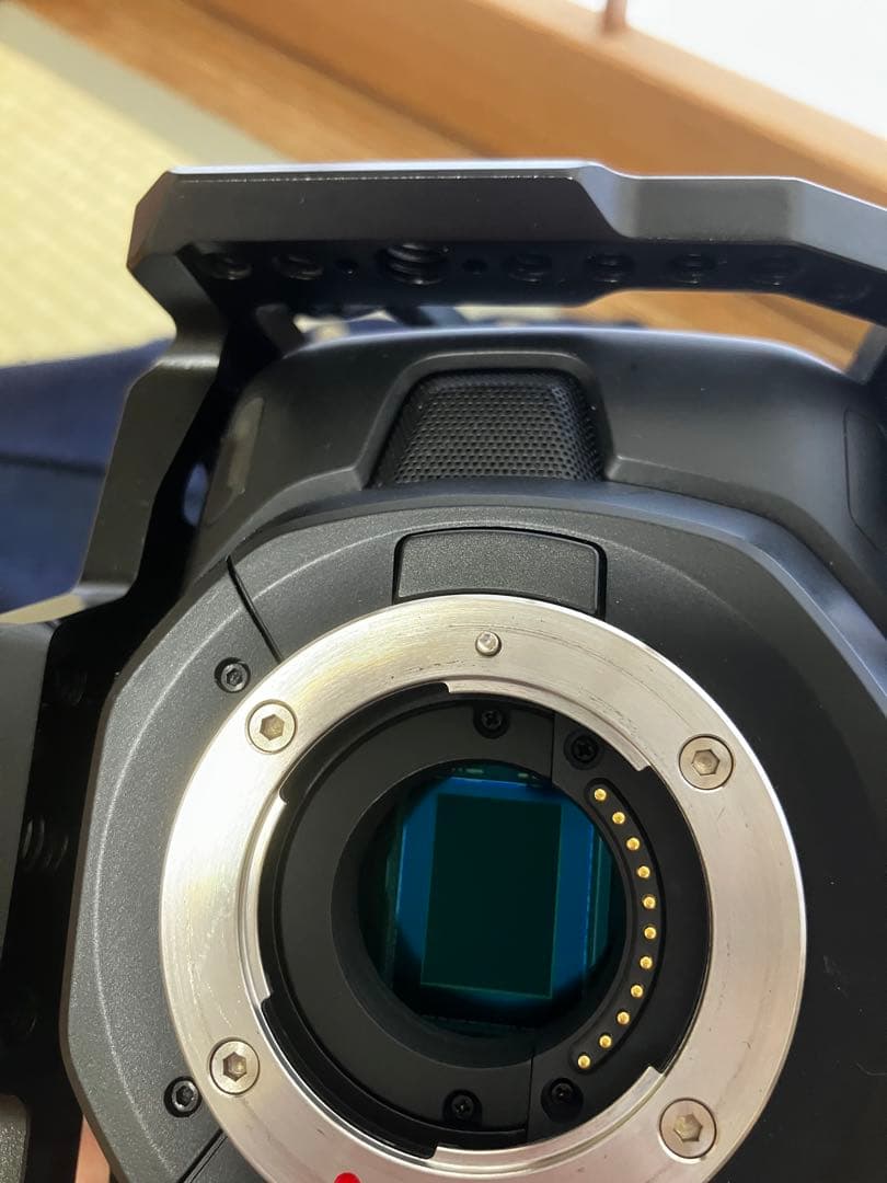 【撮影機材セット】BMPCC4K＋12-40mmF2.8proレンズ＋電源+リグ