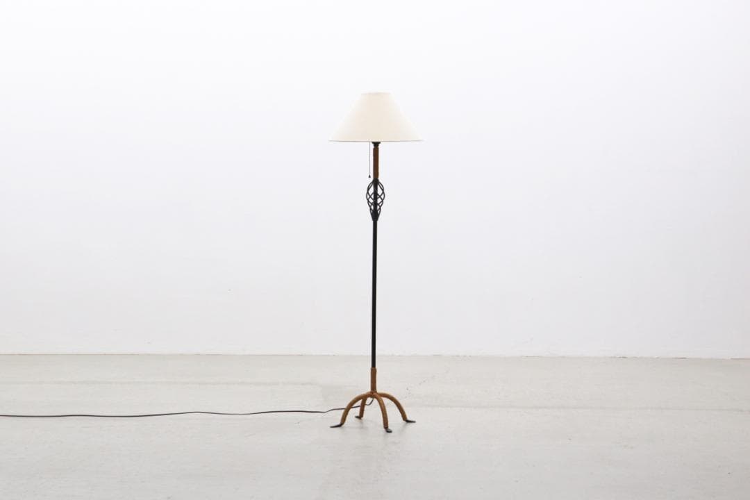 クラシカル アイアン フロアスタンド ライト ランプ 間接照明