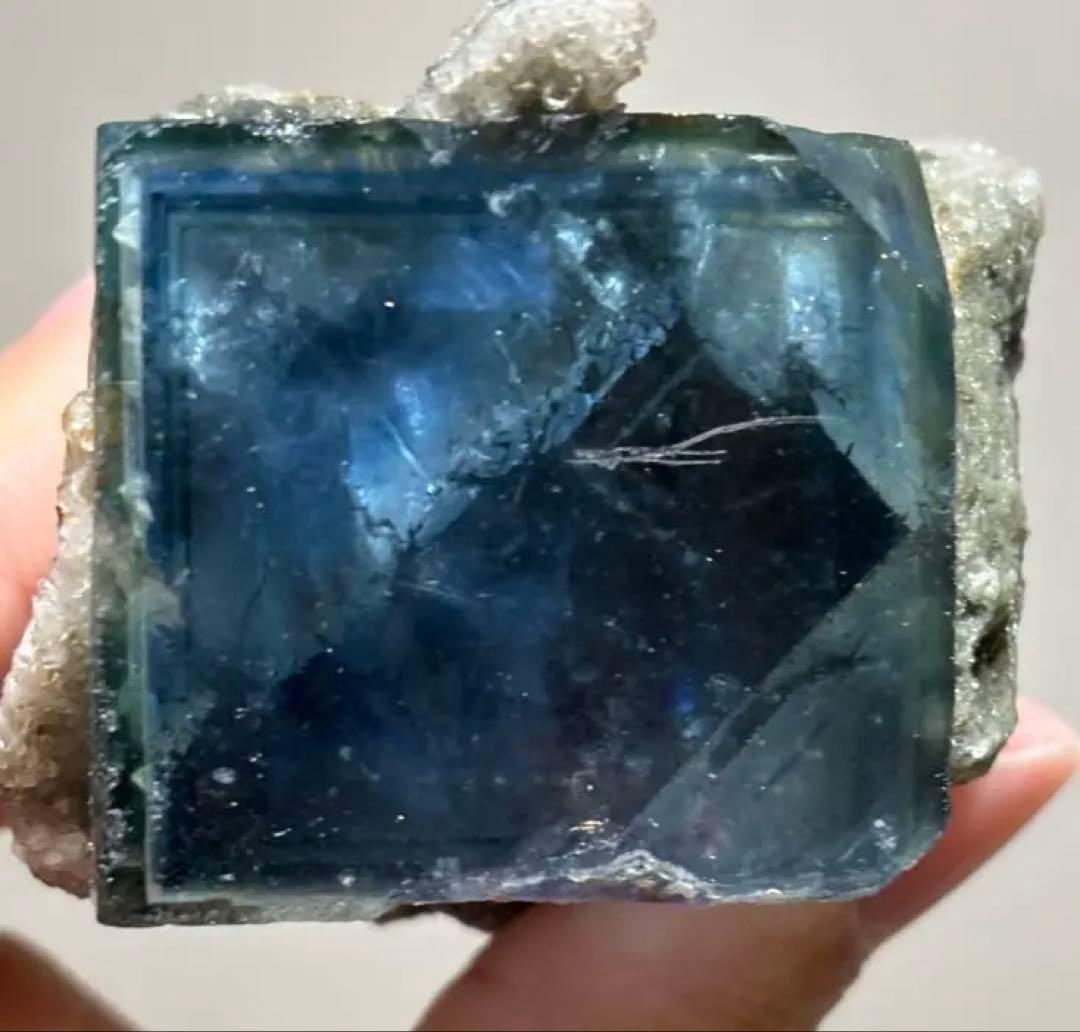 湖南省　パープルグリーンフローライト