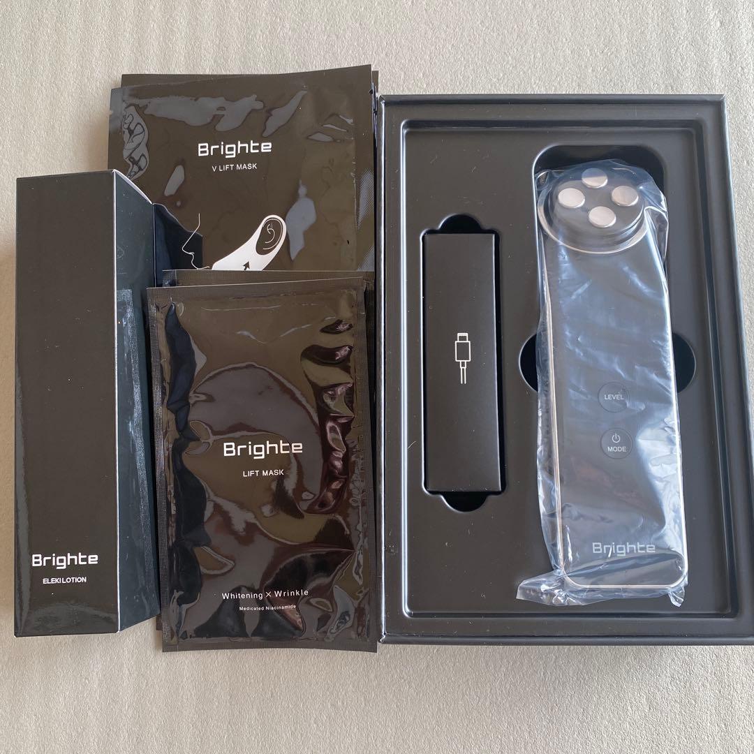BrighteELEKLIFT美顔器/化粧水・シートマスク