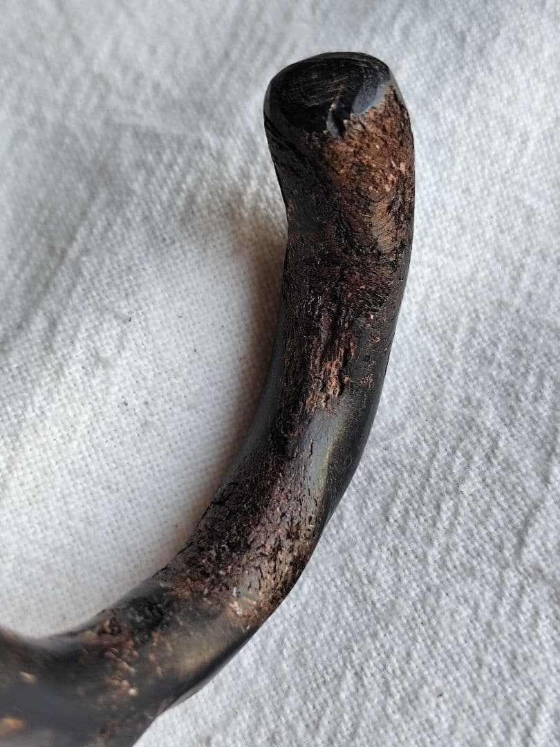 黒珊瑚　赤珊瑚象嵌細工　ブレスレット