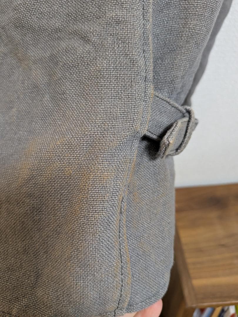 PAIR SLOPE ペアスロープ RA-3 リネン ライダース グレー