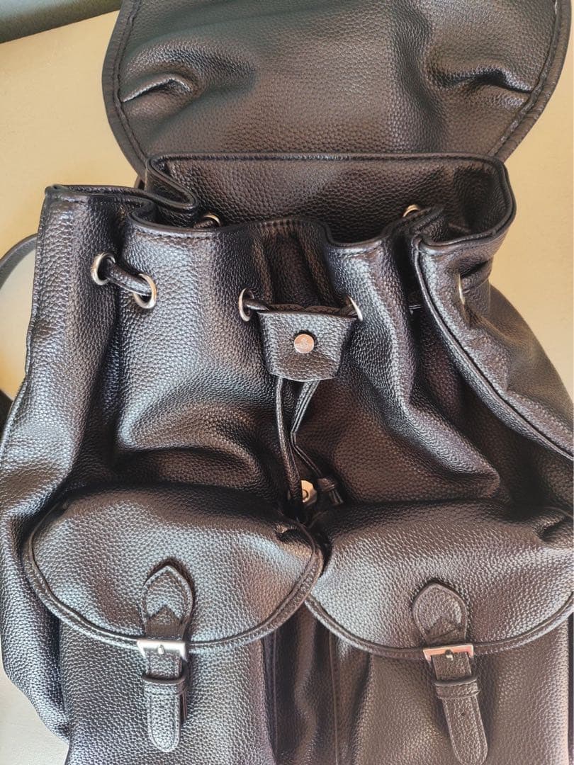 VivienneWestwoodブラックリュックサックイタリア製バックパック美品