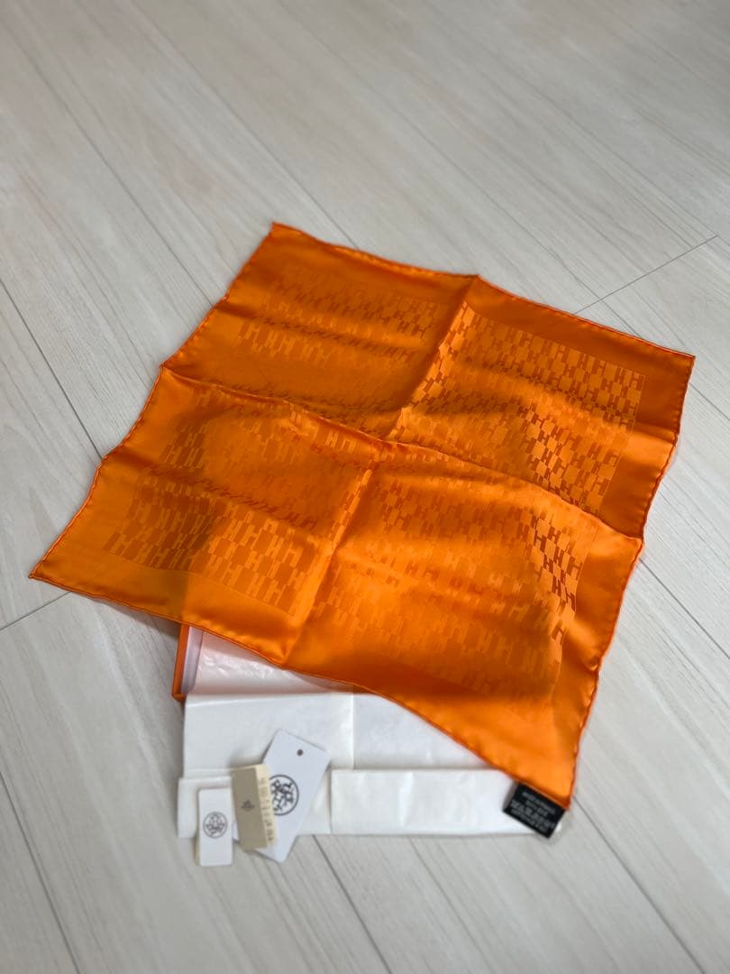 【くすのき資産総研】HERMES エルメスポケットチーフ