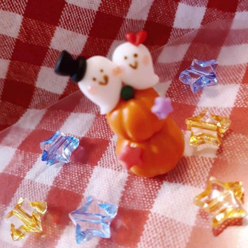 仲良しオバケ♡カボチャ
