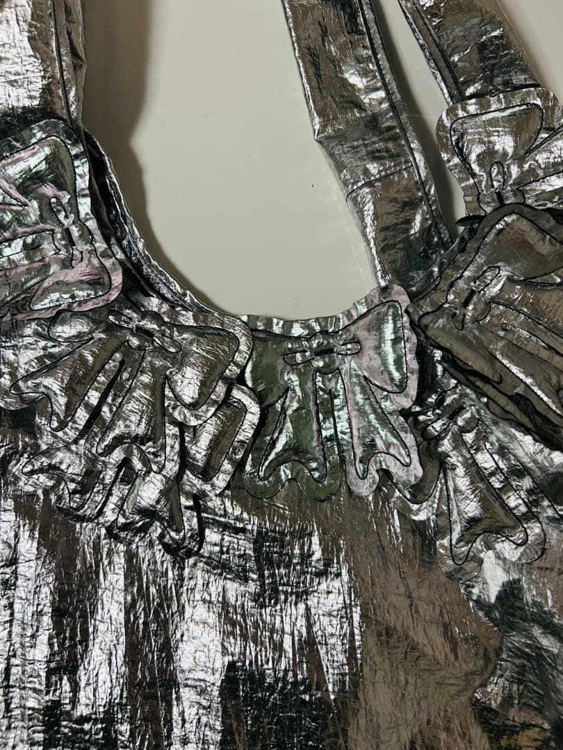 期間限定価格　新品タグ付　LUDLOW ラドロー トートバッグ　シルバー